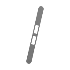 Декоративня накладка для замка Touch lock, матовий хром (шт.)