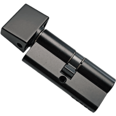 Циліндр AGB Мод600/70мм, вороток LOFT-ключ, 30/40, чорний